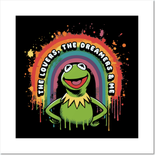 Rainbow Connection // Kermit Fan Art Posters and Art